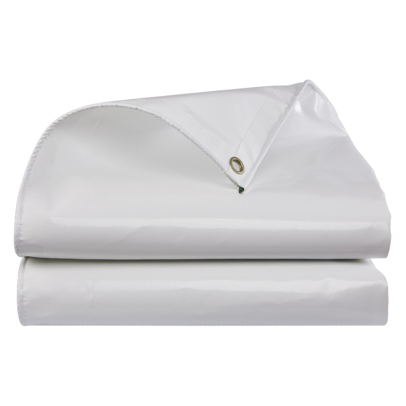 सफेद तिरपाल शीट पीवीसी तिरपाल